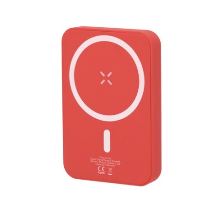 Power Bank Personnalisé Pas Cher Tudelak Couleurs : blanc cadeau entreprise pas cher