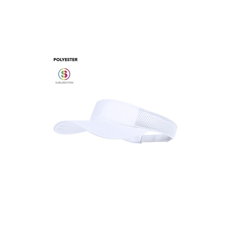Visière Pratique Personnalisée Publicitaire Gonnax - Accessoire Matières : polyester Couleurs : bleu livraison express 24h 48h