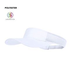 Visière Pratique Personnalisée Publicitaire Gonnax - Accessoire Matières : polyester Couleurs : jaune personnalisation rapide en