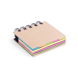 Bloc Notes Éco-responsable Personnalisé - Laska Papeterie Économique Matières : carton recyclé