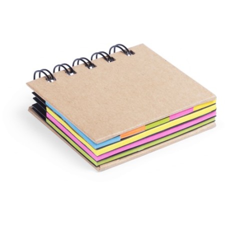 Bloc Notes Éco-responsable Personnalisé - Laska Papeterie Économique Matières : carton recyclé impression haute définition