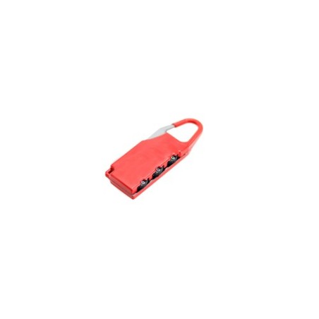 Cadenas personnalisé bicolore et design pas cher Zanex Matières : métal Couleurs : noir objet promo petit budget