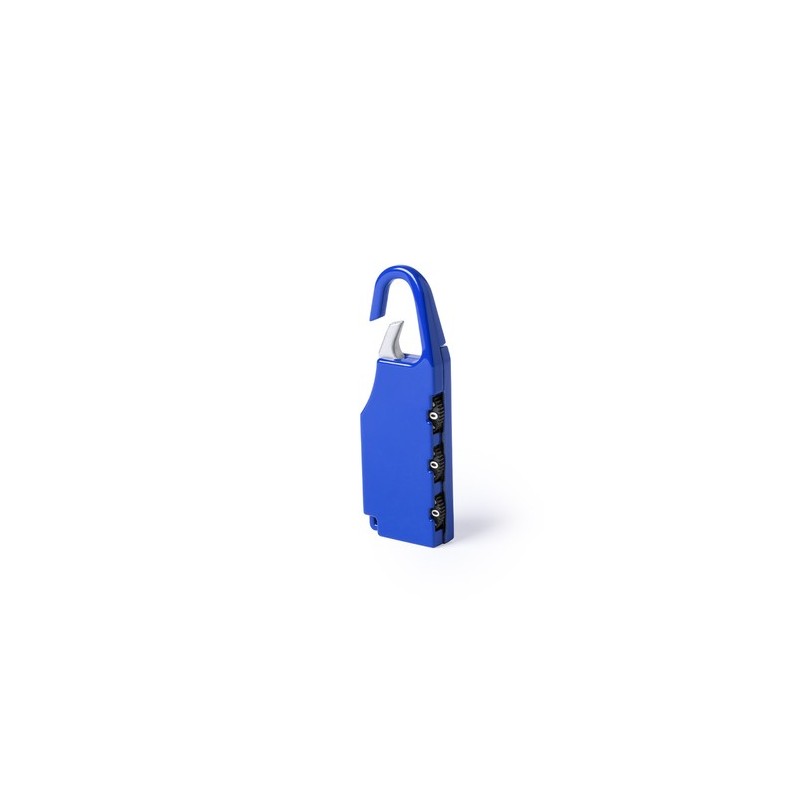 Cadenas personnalisé bicolore et design pas cher Zanex Matières : métal Couleurs : rouge goodies entreprise design