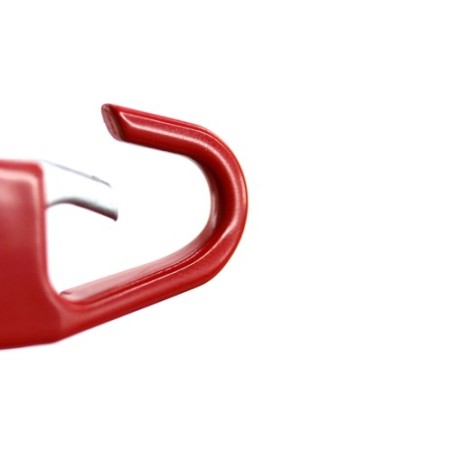 Cadenas personnalisé bicolore et design pas cher Zanex Matières : métal Couleurs : rouge accessoire événementiel unique