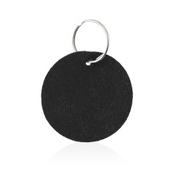 Porte-Clés Personnalisable - Nicles Matières : feutrine Couleurs : noir