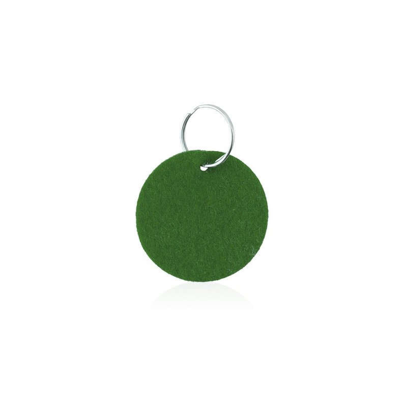 Porte-Clés Personnalisable - Nicles Matières : feutrine Couleurs : noir cadeau client original