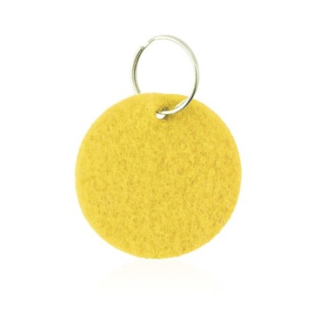 Porte-Clés Personnalisable - Nicles Matières : feutrine Couleurs : noir personnalisation sur mesure