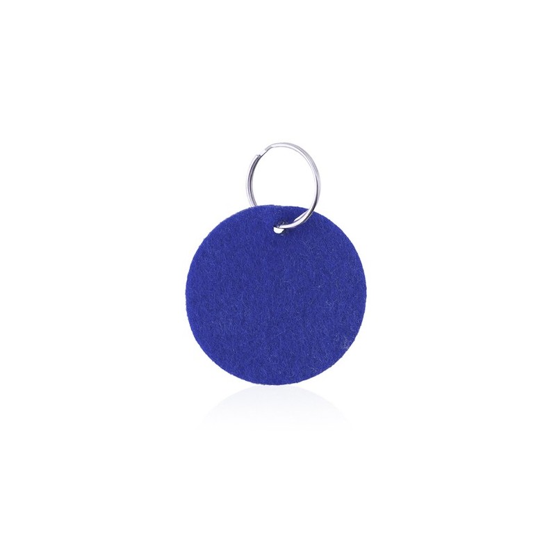 Porte-Clés Personnalisable - Nicles Matières : feutrine Couleurs : noir impression logo haute qualité