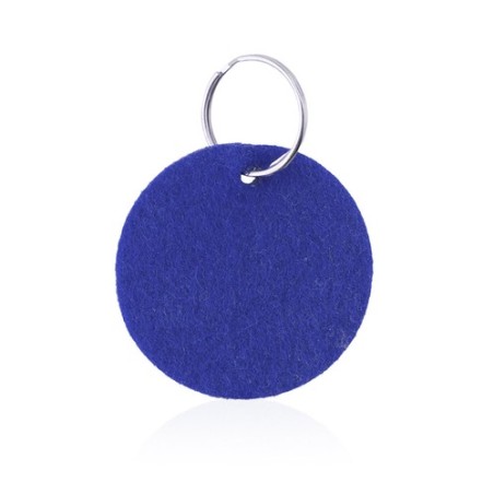 Porte-Clés Personnalisable - Nicles Matières : feutrine Couleurs : noir impression logo haute qualité