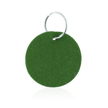 Porte-Clés Personnalisable - Nicles Matières : feutrine Couleurs : rouge goodies personnalisé en stock