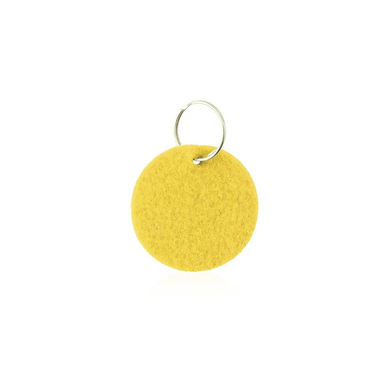 Porte-Clés Personnalisable - Nicles Matières : feutrine Couleurs : rouge goodies publicitaire durable