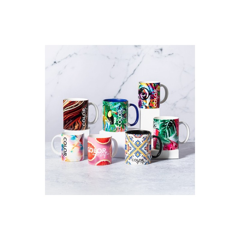 Tasse Personnalisée Sublimation Éco-responsable - Bornel Cadeau Matières : céramique goodies publicitaire événementiel