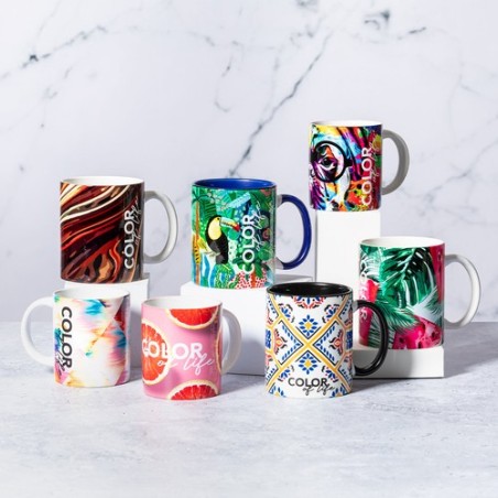 Tasse Personnalisée Sublimation Éco-responsable - Bornel Cadeau Matières : céramique goodies publicitaire événementiel