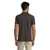 Polo personnalisé homme en polycoton 200g - PRIME MEN Matières : PET Taille textile : S Couleurs : gris foncé cadeau affaires él
