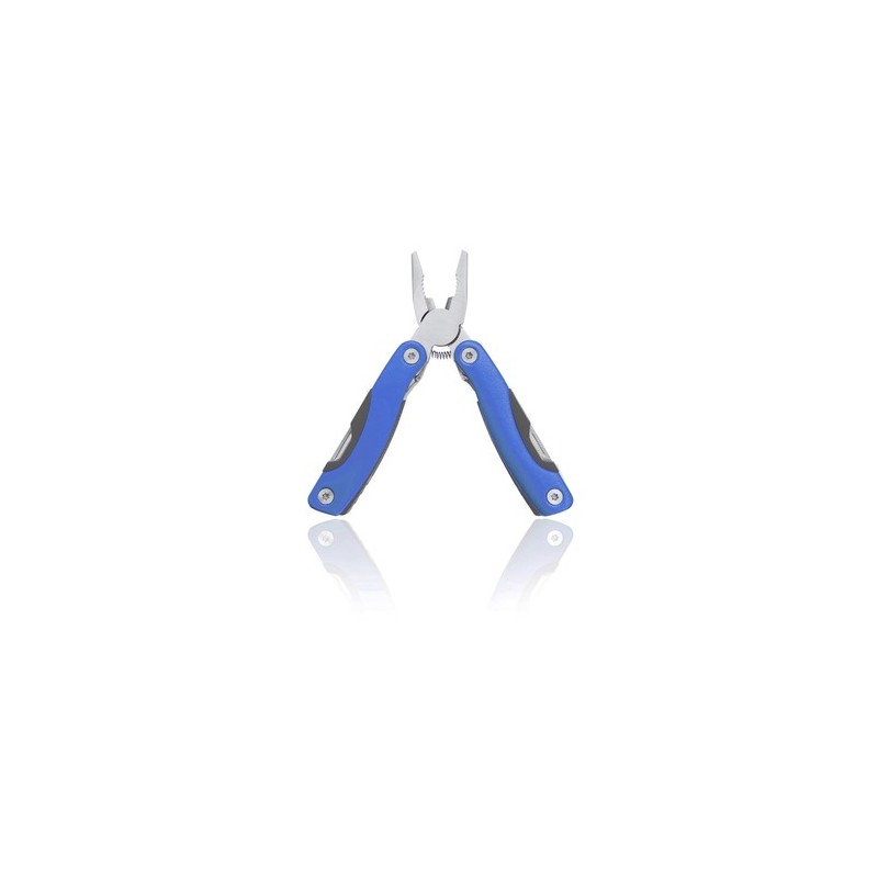 Outil Multifonction Personnalisé 12 Fonctions - Blauden Matières : acier inoxydable Couleurs : bleu cadeau entreprise pas cher