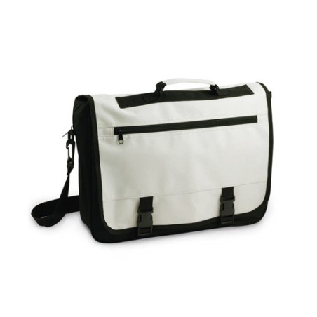 Sacoche d'Entreprise Pratique Personnalisée - Porte-Documents Verse Matières : polyester Couleurs : naturel personnalisable avec