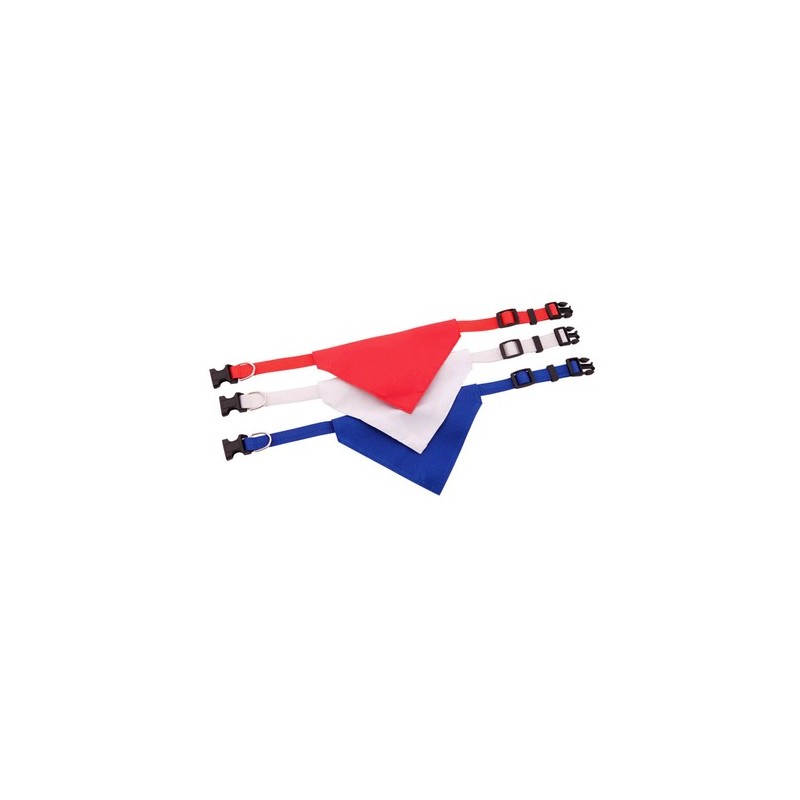 Collier Bandana Personnalisé Éco-responsable pour Animal Roco Matières : polyester Couleurs : bleu cadeau affaires élégant
