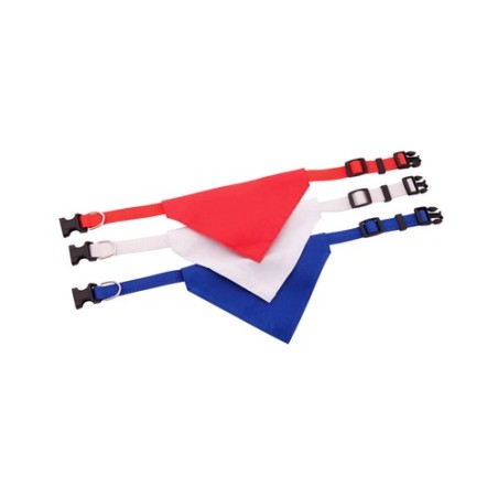 Collier Bandana Personnalisé Éco-responsable pour Animal Roco Matières : polyester Couleurs : blanc cadeau client original