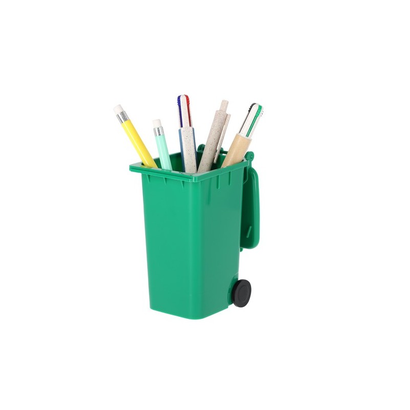 Porte-Crayons Éco-responsable Organic Couleurs : vert impression logo haute qualité