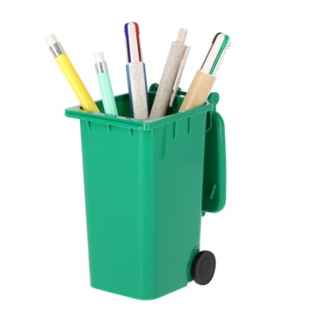 Porte-Crayons Éco-responsable Organic Couleurs : vert impression logo haute qualité