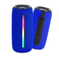 Haut-parleur personnalisé pas cher Hochok Matières : polyester Couleurs : bleu 2