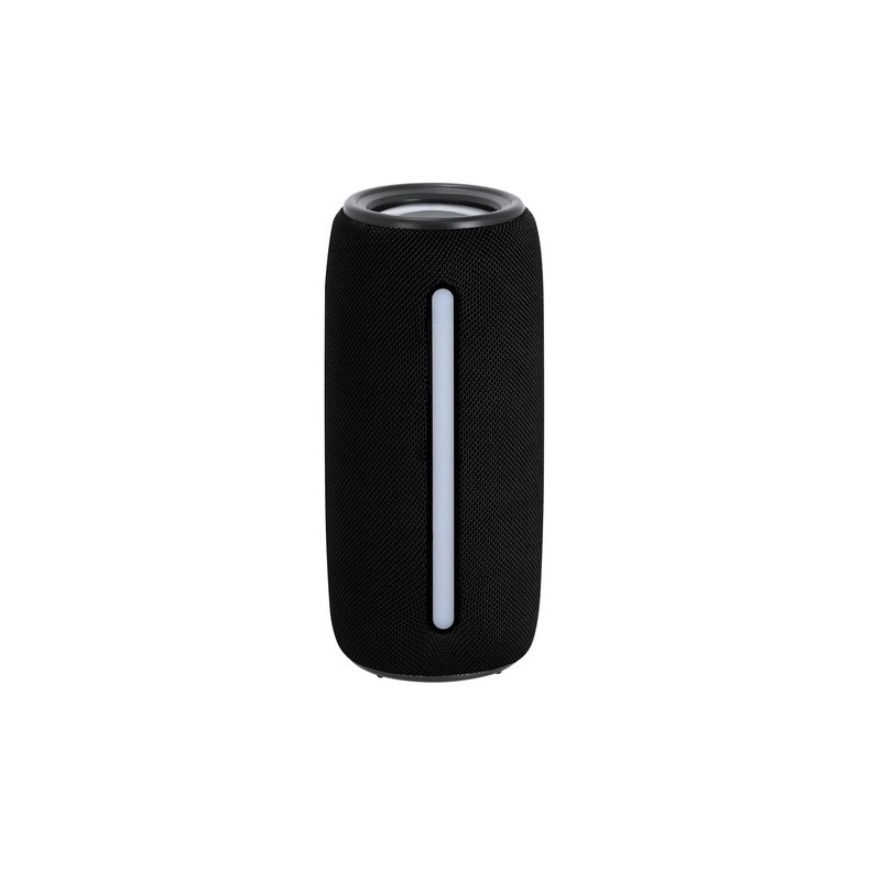 Haut-parleur personnalisé pas cher Hochok Matières : polyester Couleurs : noir personnalisable avec votre logo