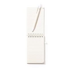 Cahier Éco-responsable Publicitaire Heiwor Matières : carton de lait recyclé goodies publicitaire événementiel