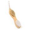 Brosse Exfoliante Personnalisée en Bois Naturel pour le Bien-Être - Cierny Matières : bois cadeau entreprise pas cher