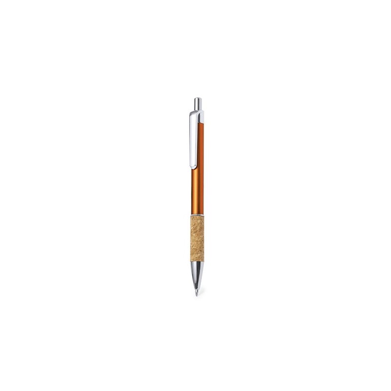 Stylo Bille Éco-responsable Personnalisable de Zenet Matières : liège Couleurs : bleu cadeau entreprise pas cher