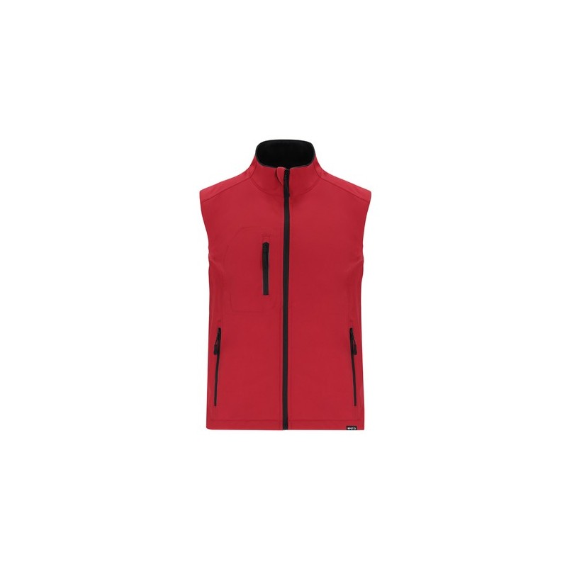 Gilet Personnalisé pas cher Handricks Matières : élasthanne Taille textile : L Couleurs : noir marquage couleur éclatante