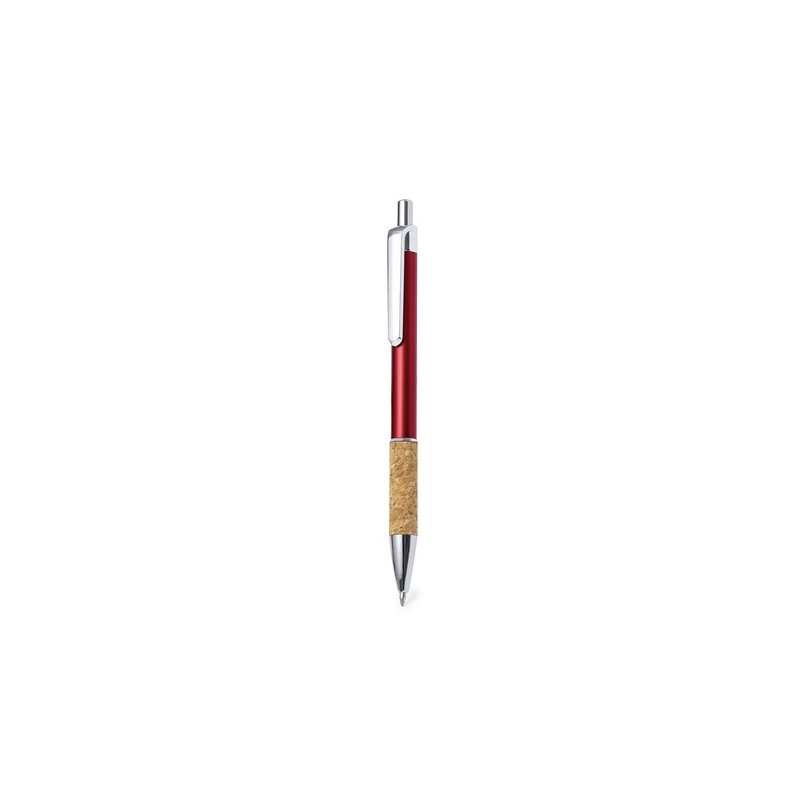 Stylo Bille Éco-responsable Personnalisable de Zenet Matières : liège Couleurs : bleu livraison express 24h 48h