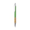 Stylo Bille Éco-responsable Personnalisable de Zenet Matières : liège Couleurs : noir impression haute définition