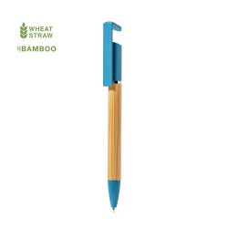 Stylo Éco-responsable Cadeau d'Entreprise en Bambou Zonta Matières : bambou Couleurs : rouge 2