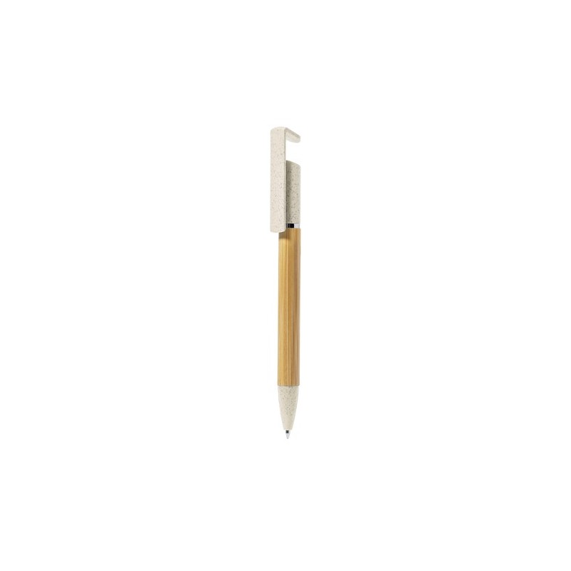 Stylo Éco-responsable Cadeau d'Entreprise en Bambou Zonta Matières : bambou Couleurs : naturel personnalisable avec votre logo