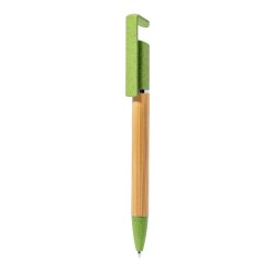 Stylo Éco-responsable Cadeau d'Entreprise en Bambou Zonta Matières : bambou Couleurs : bleu goodies personnalisé en stock