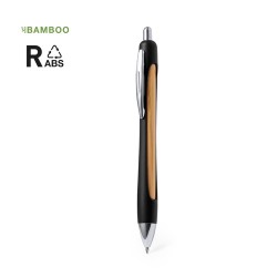 Stylo Éco-responsable Personnalisé Storm Matières : bambou Couleurs : vert 2