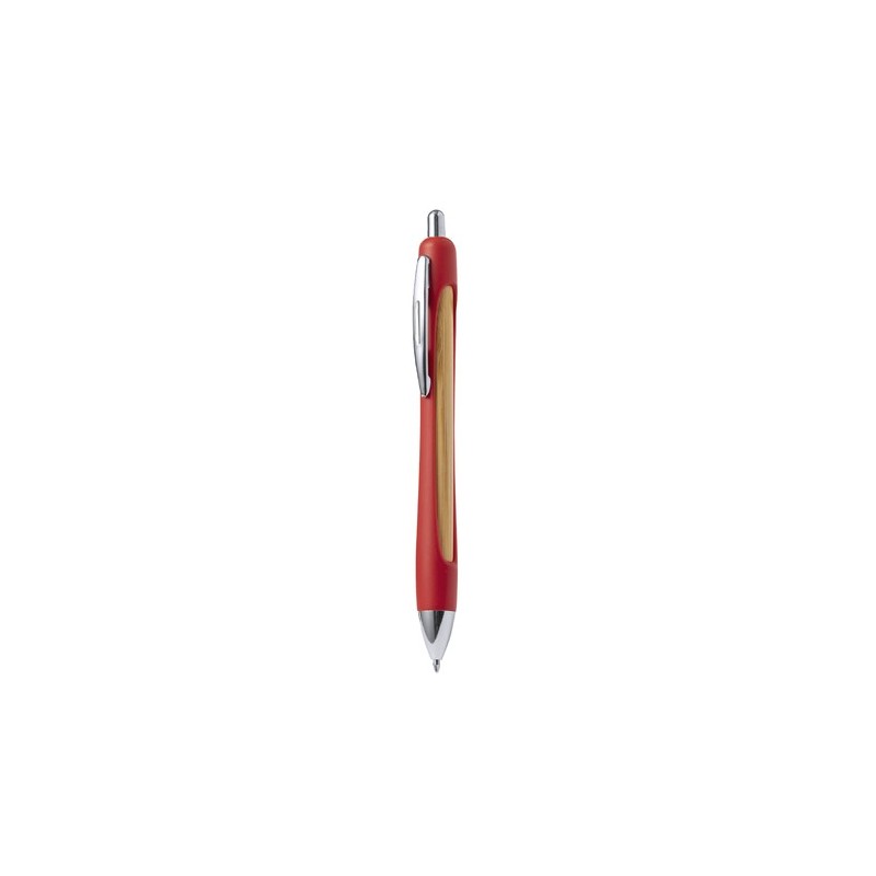 Stylo Éco-responsable Personnalisé Storm Matières : bambou Couleurs : bleu personnalisation rapide en France