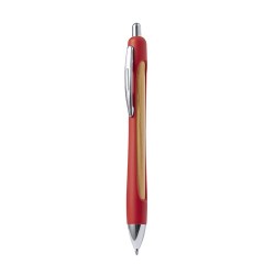 Stylo Éco-responsable Personnalisé Storm Matières : bambou Couleurs : blanc cadeau entreprise pas cher