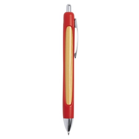 Stylo Éco-responsable Personnalisé Storm Matières : bambou Couleurs : blanc goodies personnalisé en stock