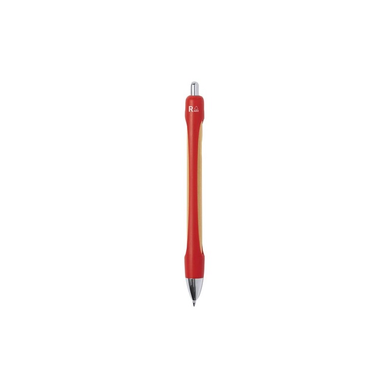 Stylo Éco-responsable Personnalisé Storm Matières : bambou Couleurs : noir personnalisable avec votre logo