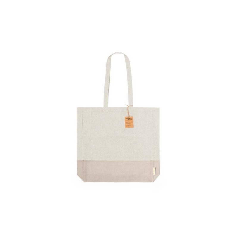Sac Éco-responsable en Coton Recyclé Publicitaire Kauna Matières : coton recyclé Couleurs : vert personnalisable avec votre logo