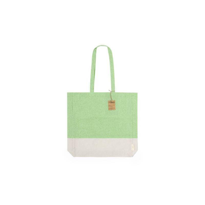 Sac Éco-responsable en Coton Recyclé Publicitaire Kauna Matières : coton recyclé Couleurs : naturel cadeau collaborateur premium