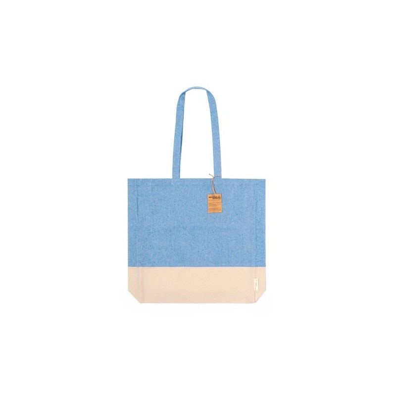 Sac Éco-responsable en Coton Recyclé Publicitaire Kauna Matières : coton recyclé Couleurs : rouge goodies publicitaire durable