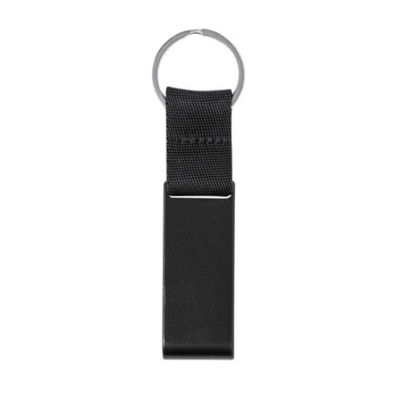 Porte-Clés Personnalisé en Aluminium Recyclé Support Fique Matières : aluminium recyclé  Couleurs : bleu cadeau client original