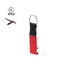 Porte-Clés Personnalisé en Aluminium Recyclé Support Fique Matières : aluminium recyclé  Couleurs : noir livraison express 24h 4