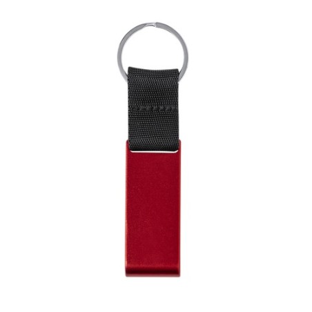 Porte-Clés Personnalisé en Aluminium Recyclé Support Fique Matières : aluminium recyclé  Couleurs : argenté marquage couleur écl