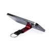 Porte-Clés Personnalisé en Aluminium Recyclé Support Fique Matières : aluminium recyclé  Couleurs : rouge livraison express 24h 