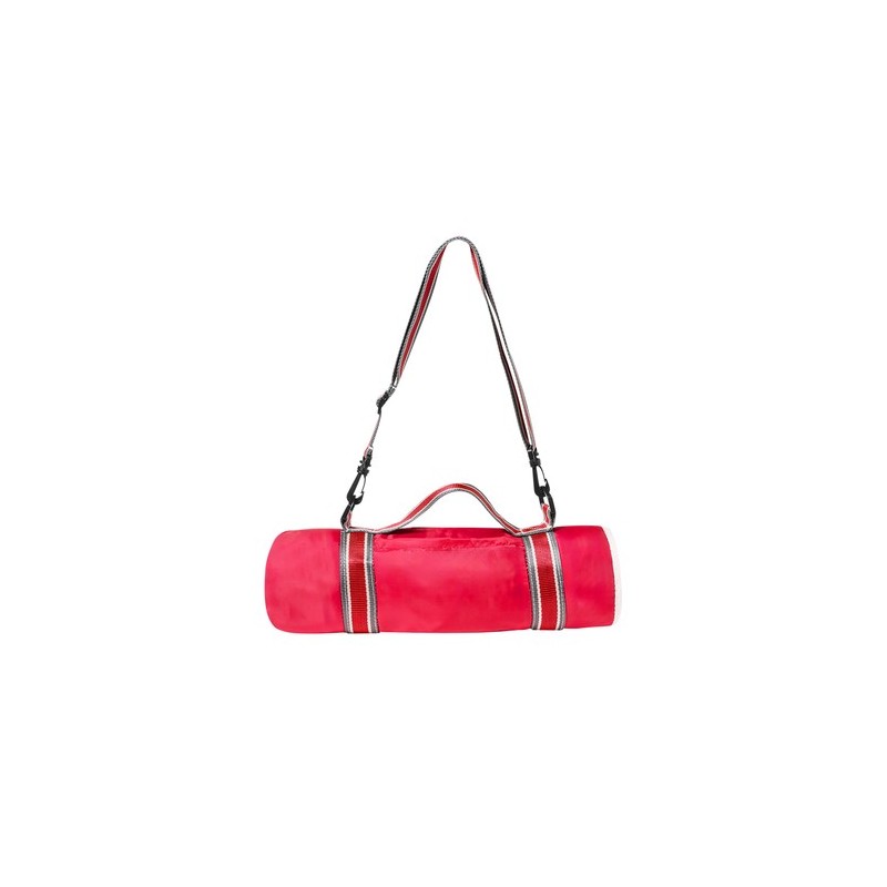 Couverture de Pique-Nique Personnalisée et Confortable pas cher Zoran Matières : polyester Couleurs : rouge cadeau entreprise pa