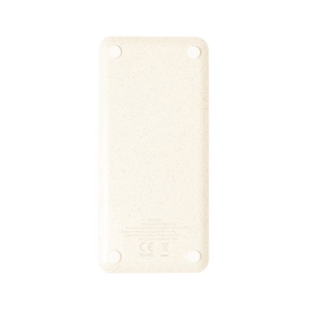Chargeur Éco-responsable et Pratique Sans Fil Personnalisé Barichen Matières : ABS Couleurs : naturel accessoire événementiel un