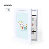 Cadre d'Art Personnalisé Élégant et Pratique Oleox pas cher Matières : MDF Couleurs : blanc personnalisable avec votre logo